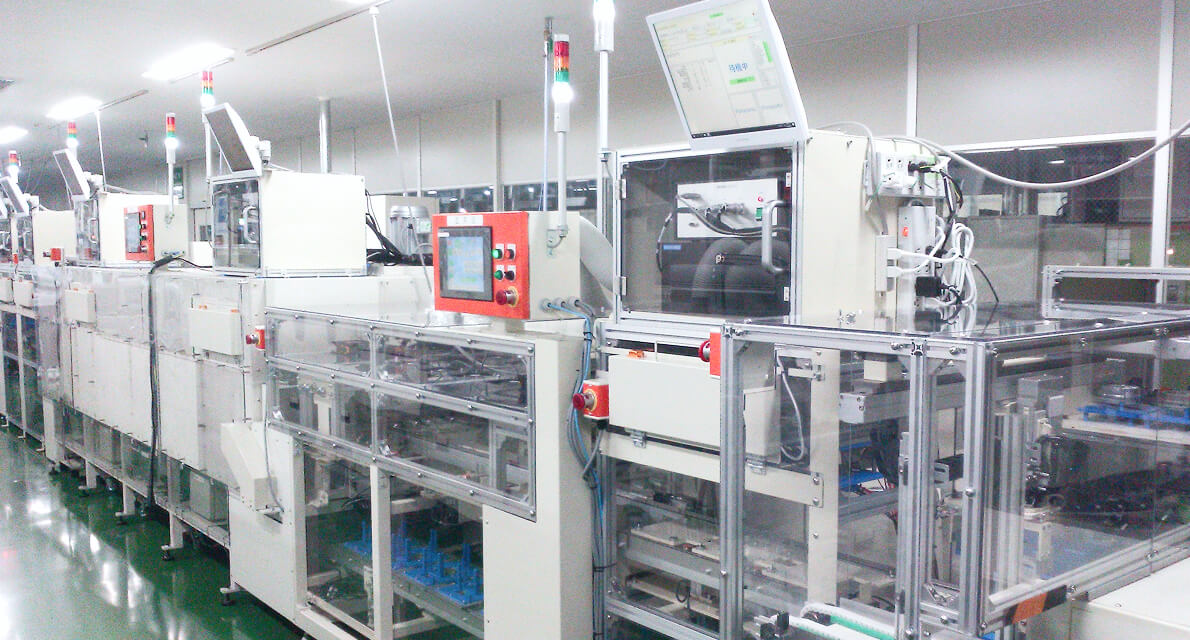 製品開発に使用する機械の写真