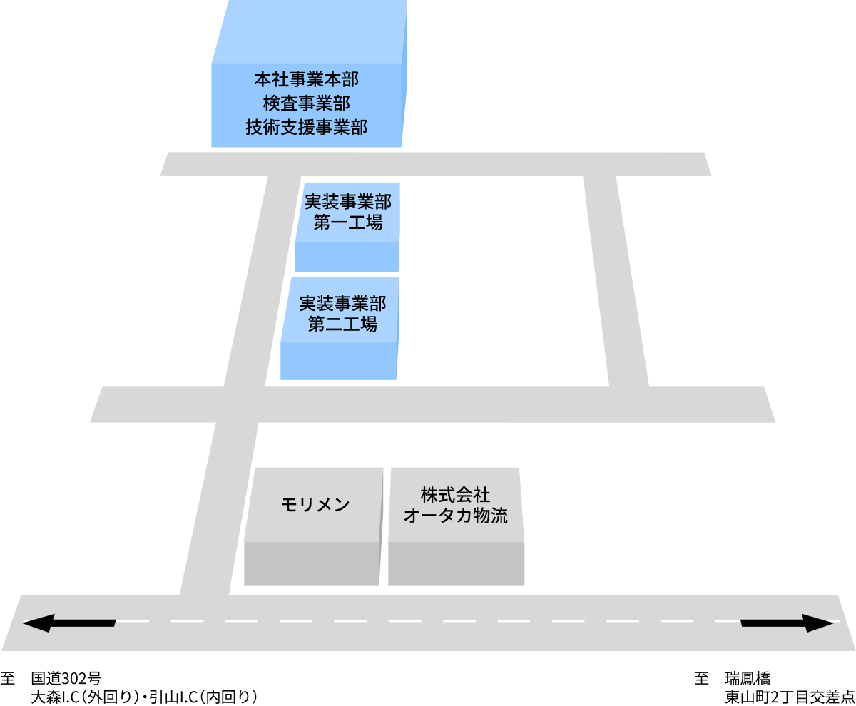 本社周辺マップ
