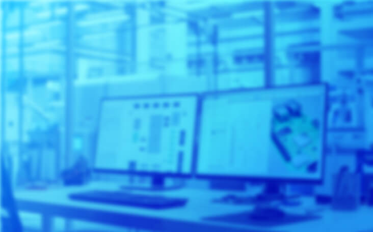 テストフィクスチャ制作中の写真